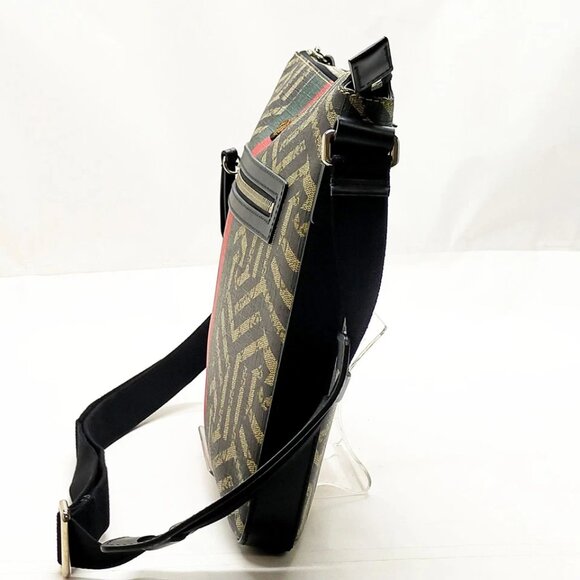 Gucci Shoulder Bag Black PVC 810-080725 - Picture 3 of 13